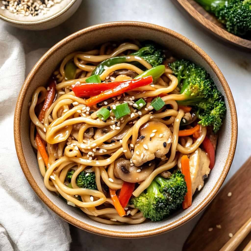 Recipe preparation for Easy 15-Minute Lo Mein