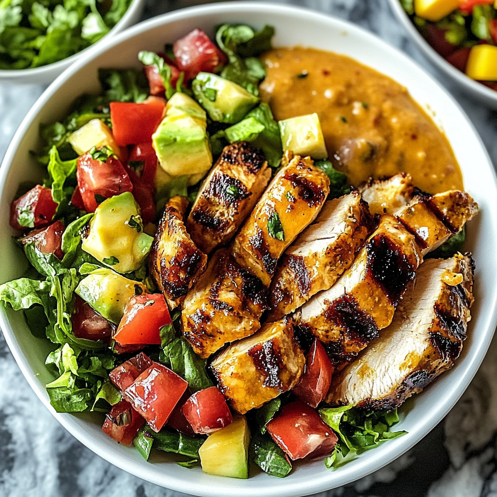 Recipe preparation for Honey Mustard Chicken Salad Recipe