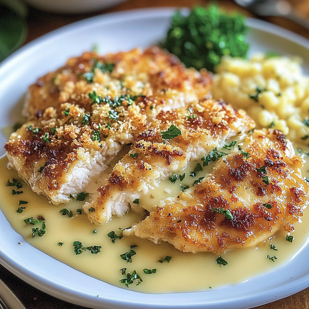 Recipe preparation for Longhorn Steakhouse Parmesan Crusted Chicken
