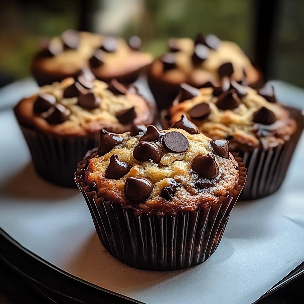 Recipe preparation for Chocolate Chip Muffins