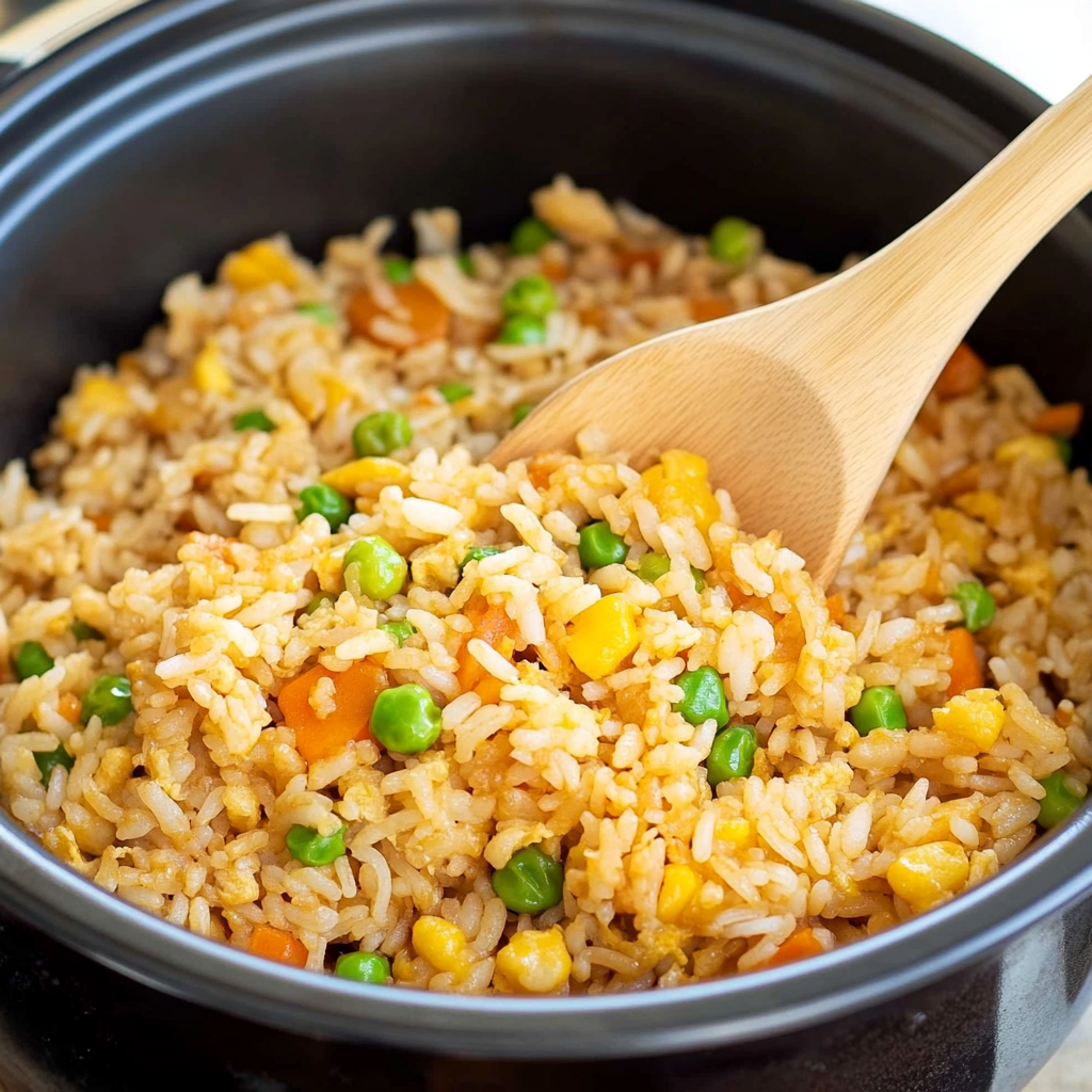 Recipe preparation for Air-Fryer Fried Rice