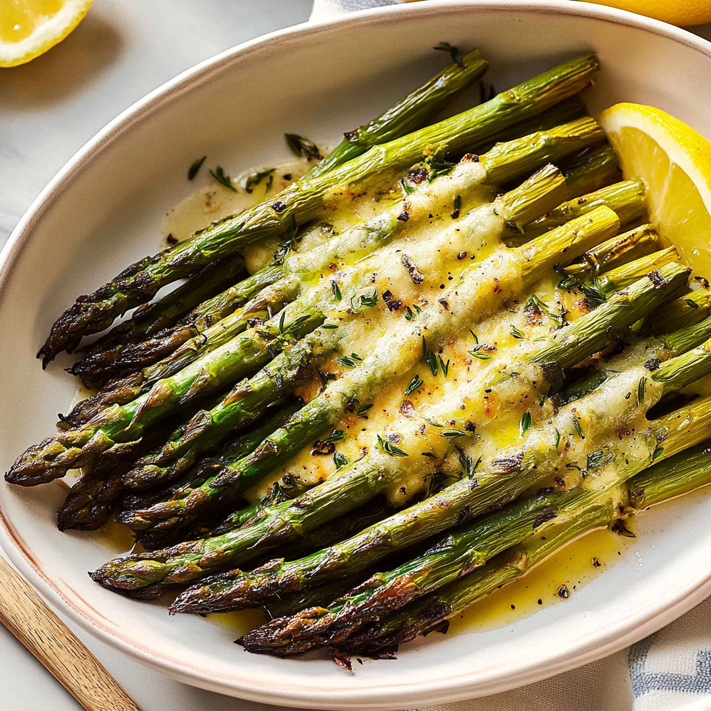 Recipe preparation for Asparagus Bake