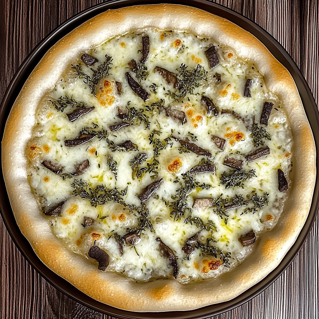 Recipe preparation for Herb White Pizza Sauce Recipe