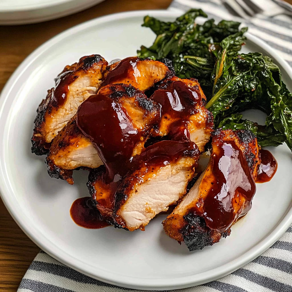 Recipe preparation for Baked Bbq Chicken