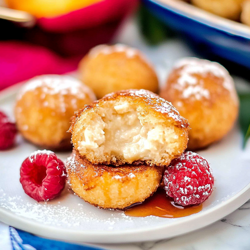 Recipe preparation for Fried Cheesecakern