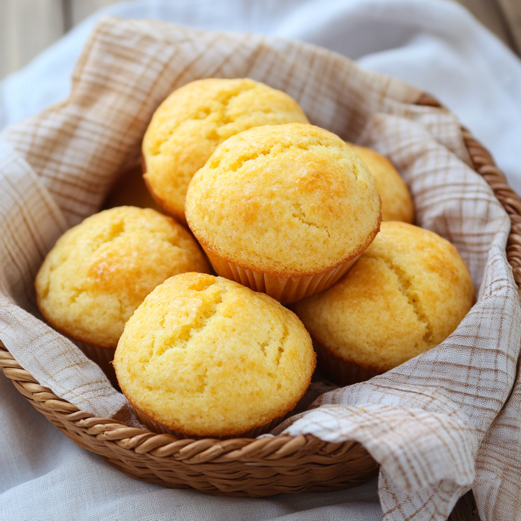 Recipe preparation for Mimosa Muffins