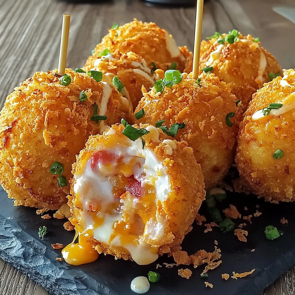 Recipe preparation for Shrimp Crab Nacho Corn Dogs