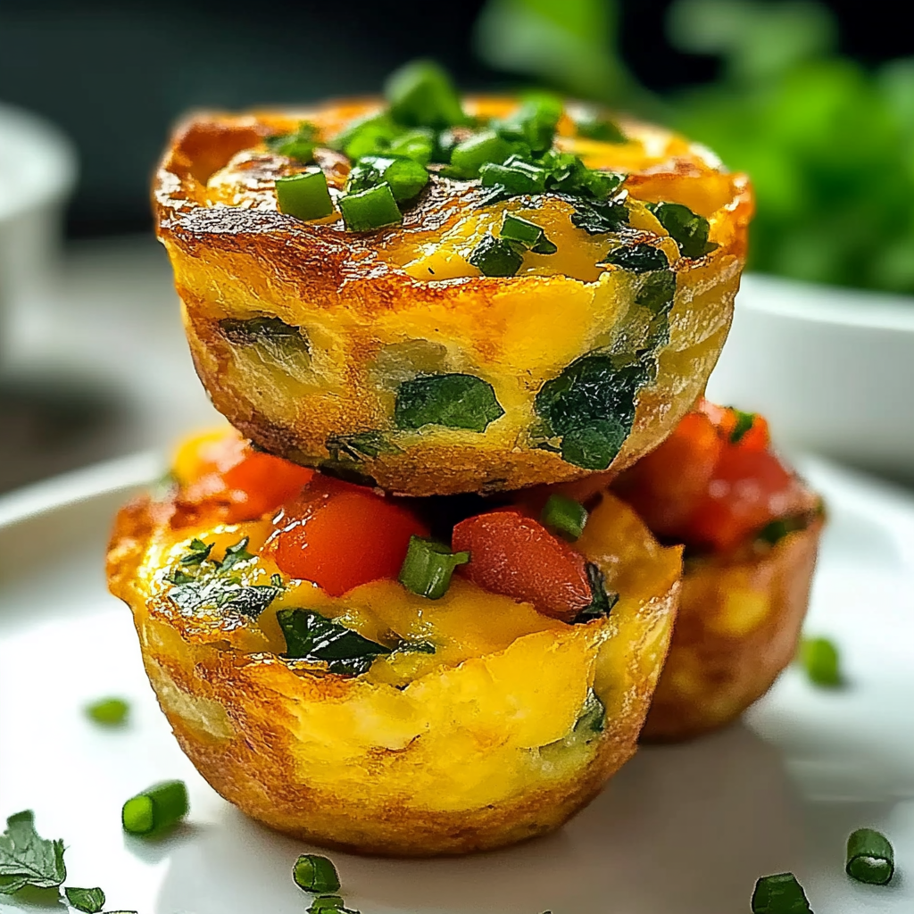 Recipe preparation for Breakfast Egg Muffins