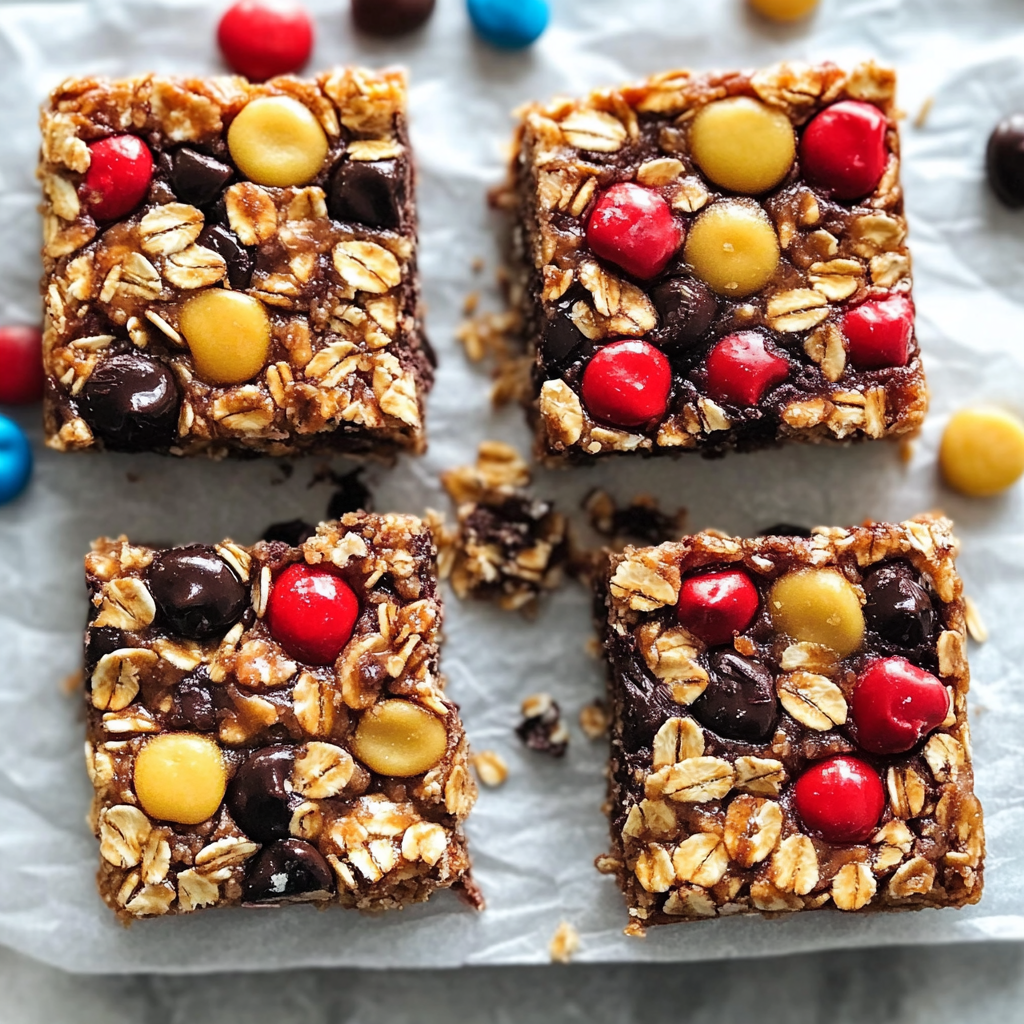 Recipe preparation for Chewy Granola Bars