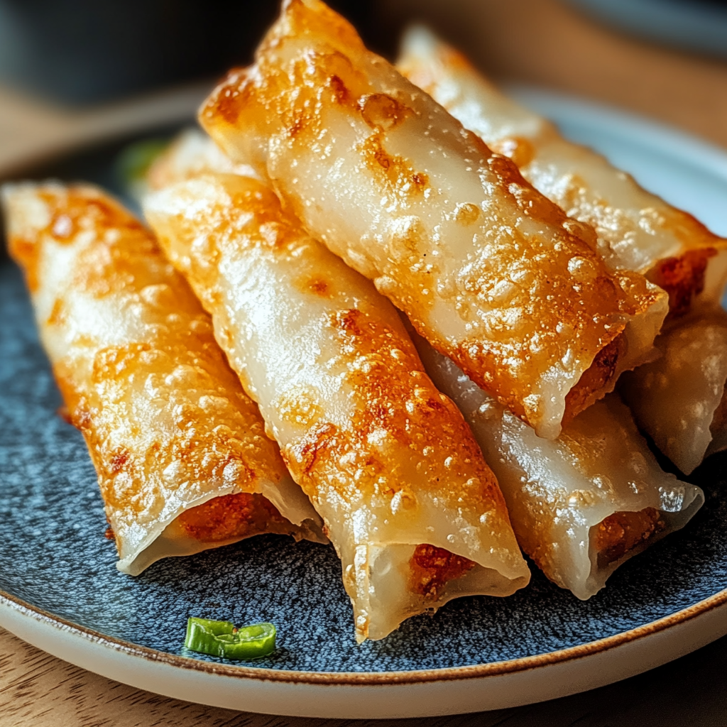 Recipe preparation for Rice Paper Crab Rangoons