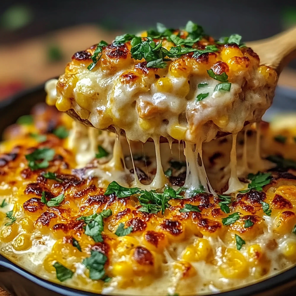 Recipe preparation for Street Corn Chicken Casserole