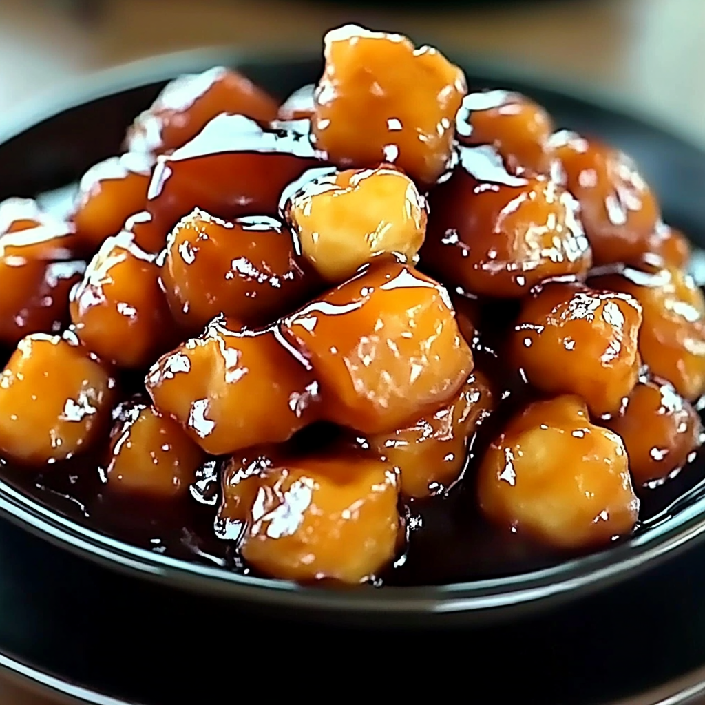 Recipe preparation for Brown Sugar Pineapple Chicken