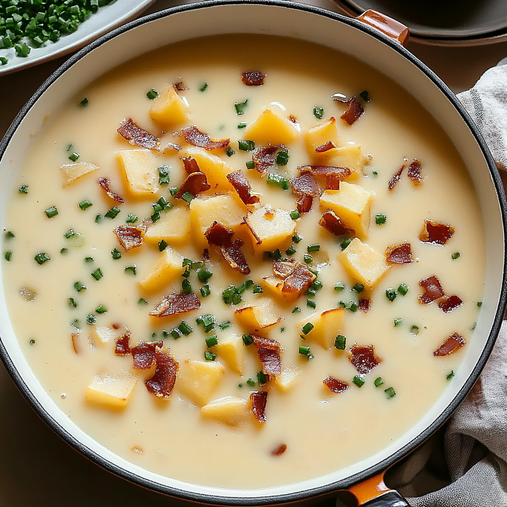 Recipe preparation for Outback Potato Soup