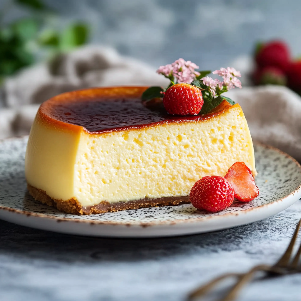Recipe preparation for Instant Pot Japanese Cheesecake