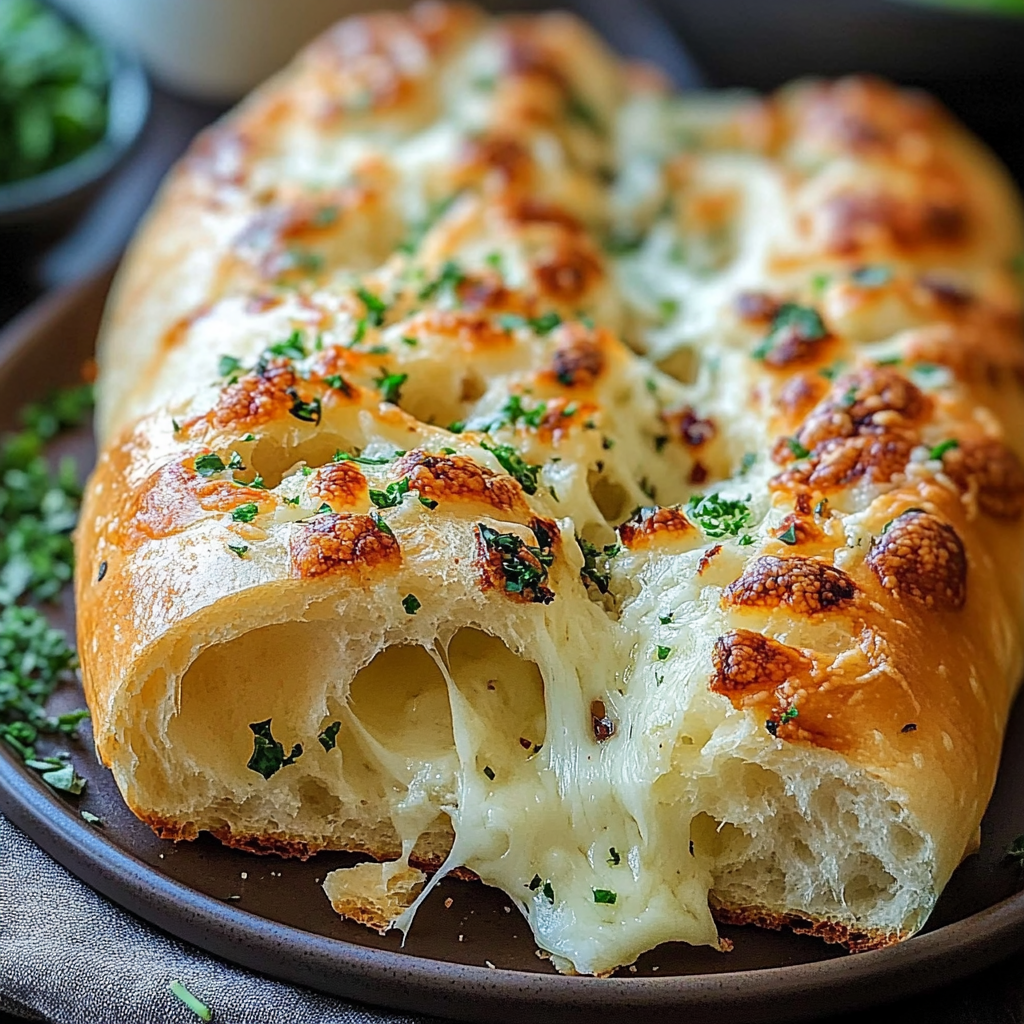 Recipe preparation for Italian Herbs and Cheese Bread
