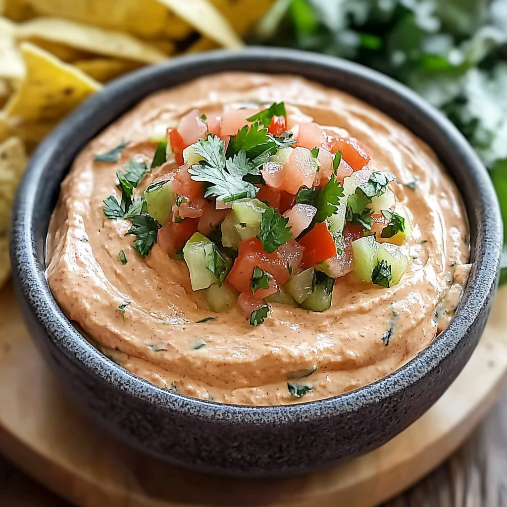 Recipe preparation for Cream Cheese Salsa Dip
