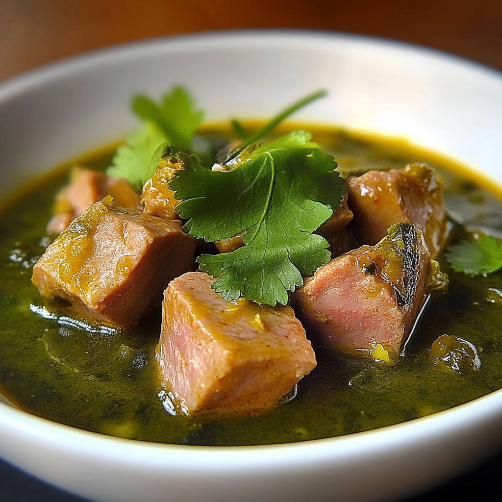 Recipe preparation for Chile Verde Recipe