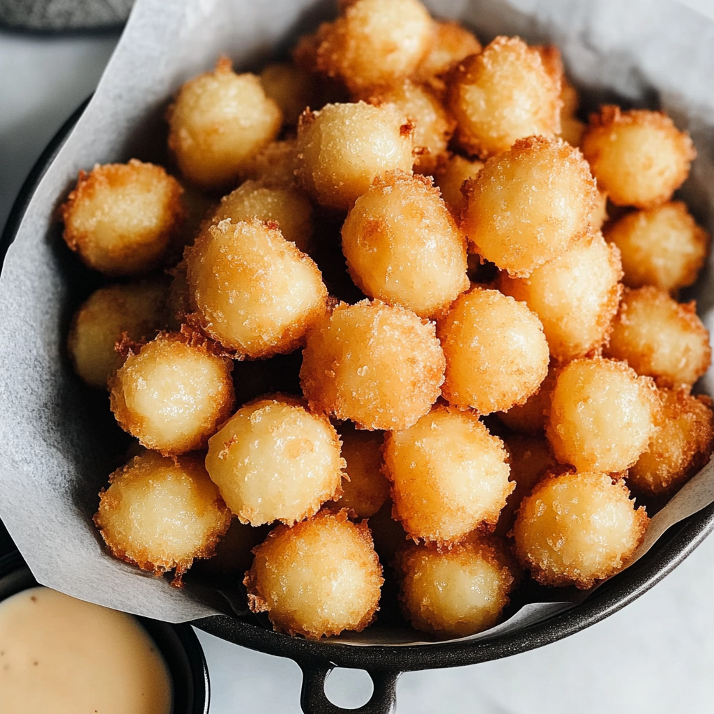 Recipe preparation for Fried Cheese Curds