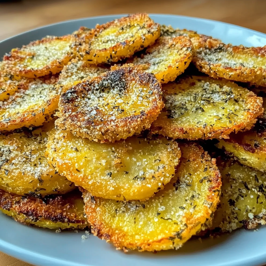 Recipe preparation for Oven-Fried Squash