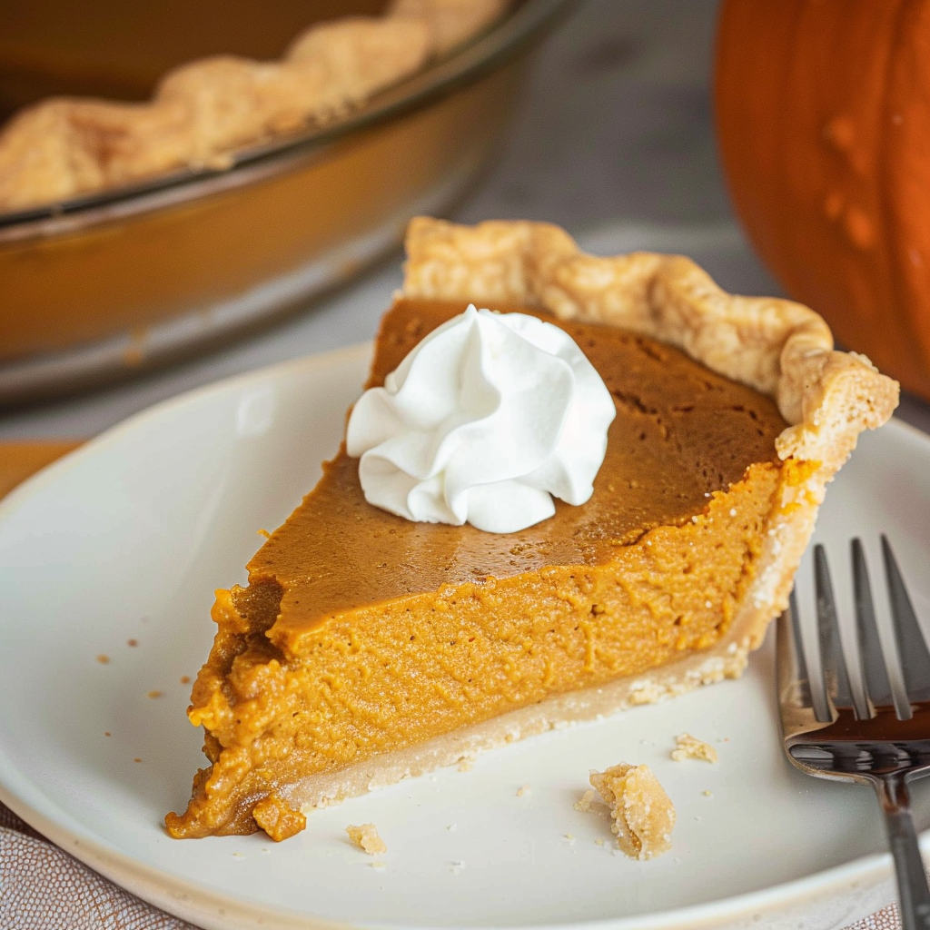 Recipe preparation for Classic Pumpkin Pie with Graham Cracker Crust