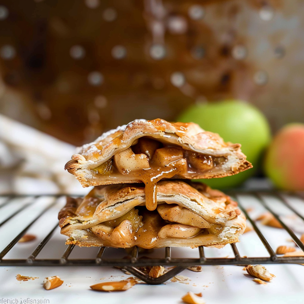 Recipe preparation for Mini Apple-Cinnamon Hand Pies