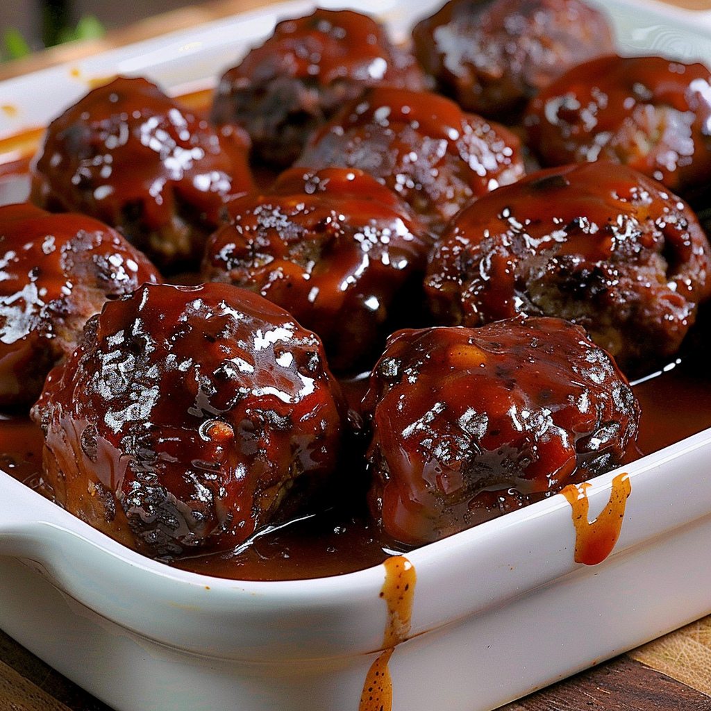 Recipe preparation for BBQ Meatballs