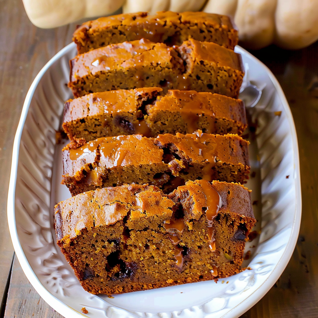 Recipe preparation for Pumpkin Bread