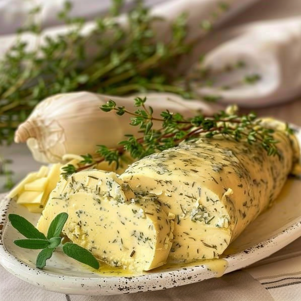 Recipe preparation for Herb Compound Butter for Turkey & Sides