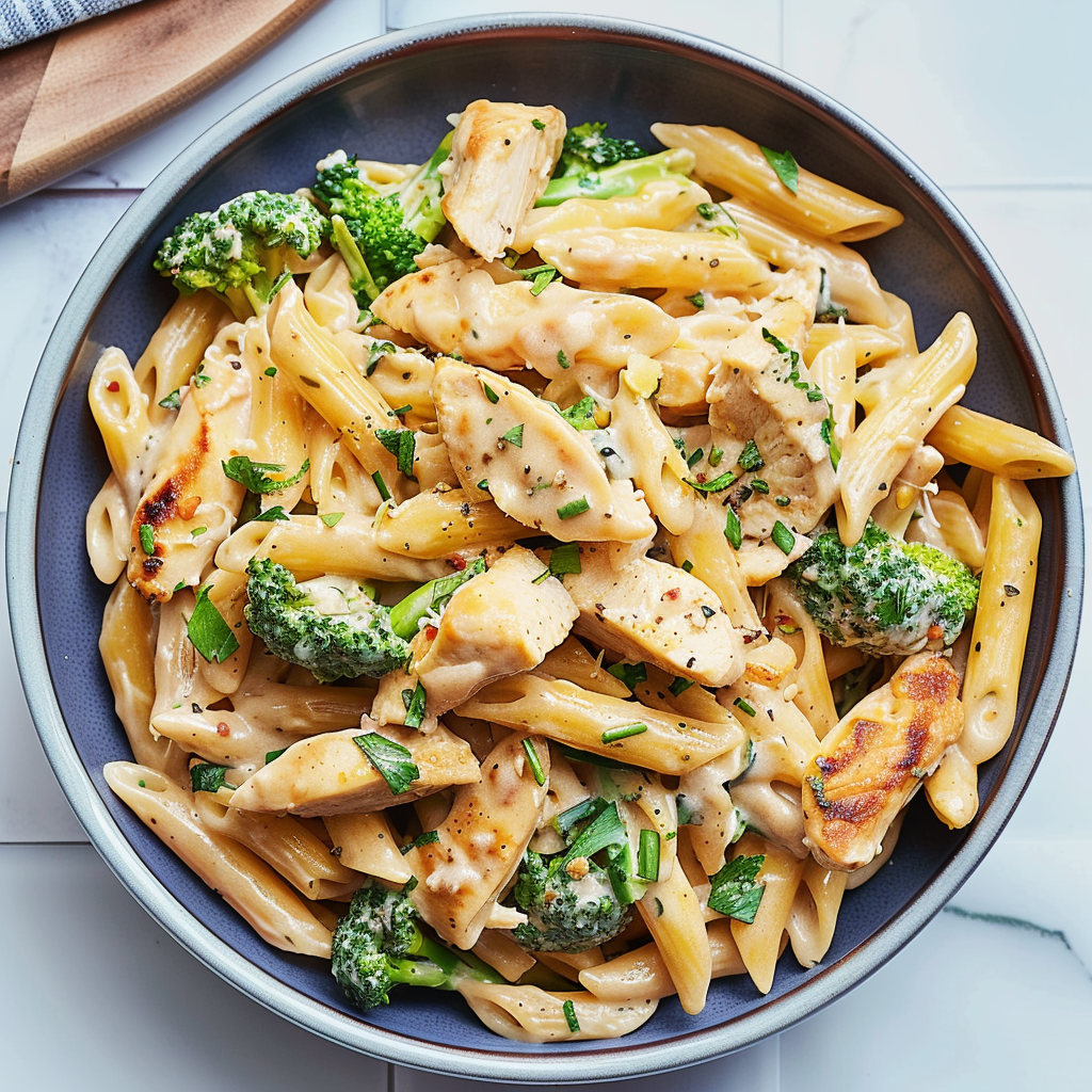 Recipe preparation for Budget Friendly Chicken Pasta
