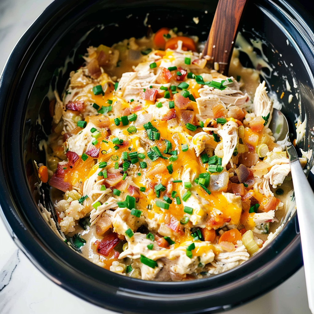 Recipe preparation for Ranch Chicken Crock Pot