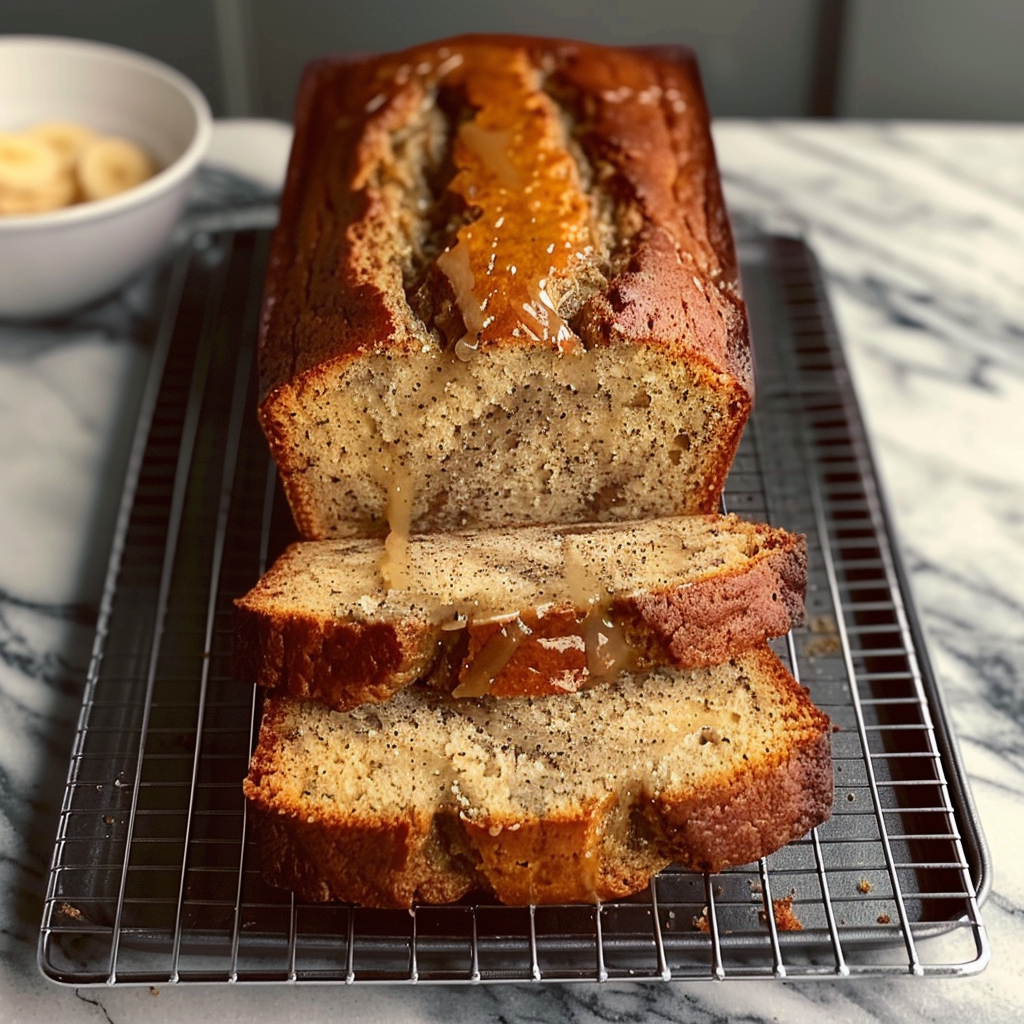 Recipe preparation for Moist Banana Bread Recipe
