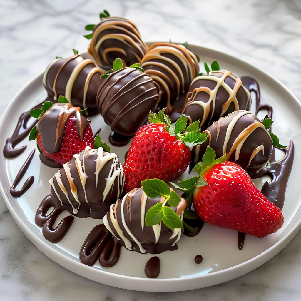 Recipe preparation for Chocolate Covered Strawberries
