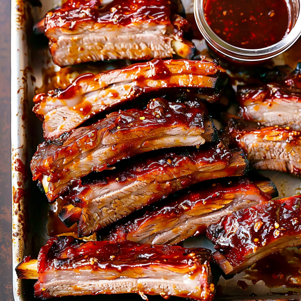 Recipe preparation for BBQ Ribs in the Oven