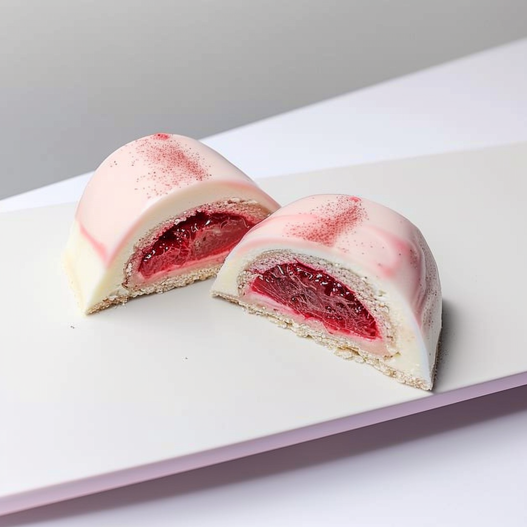 Recipe preparation for Cranberry Mochi