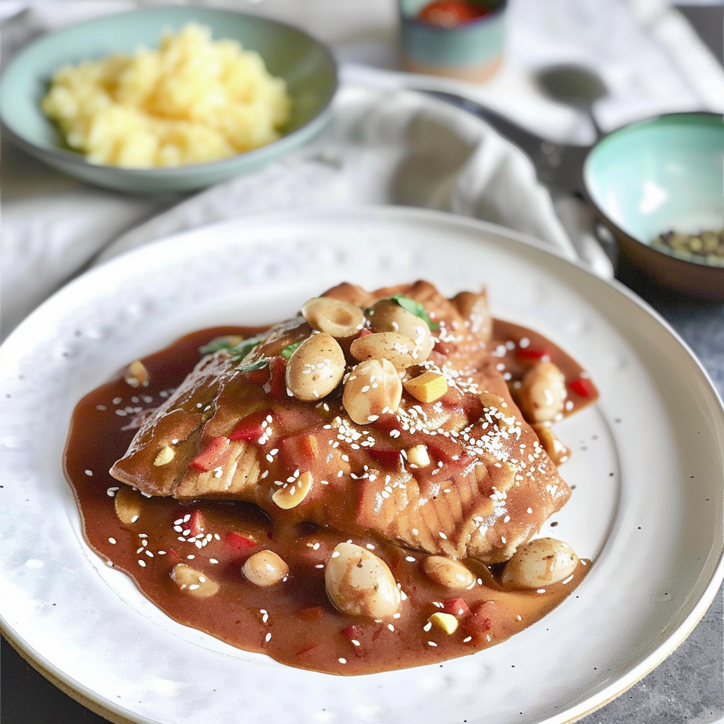 Recipe preparation for Carp in Polish Sauce