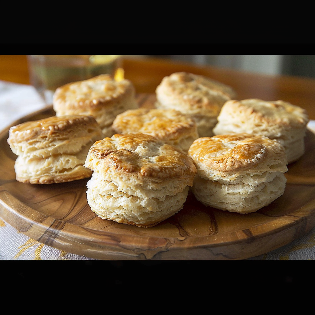 Recipe preparation for Buttermilk Biscuits