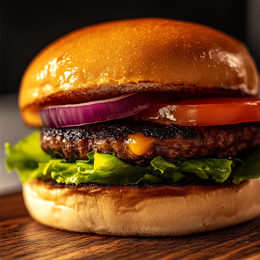 Recipe preparation for Smoked Burgers