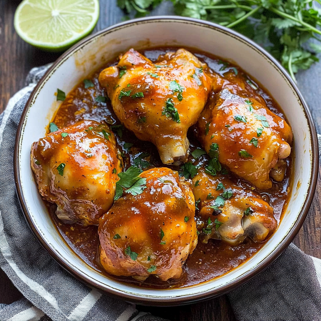 Recipe preparation for Pressure-Cooker Spicy Lime Chicken
