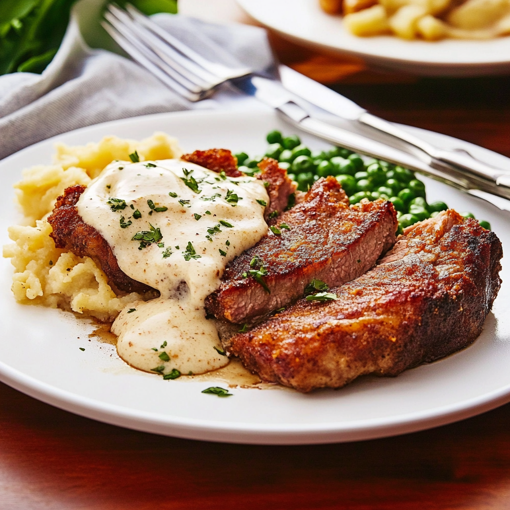 Recipe preparation for Chicken-Fried Steak
