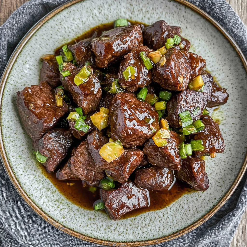 Recipe preparation for Beef Salpicao