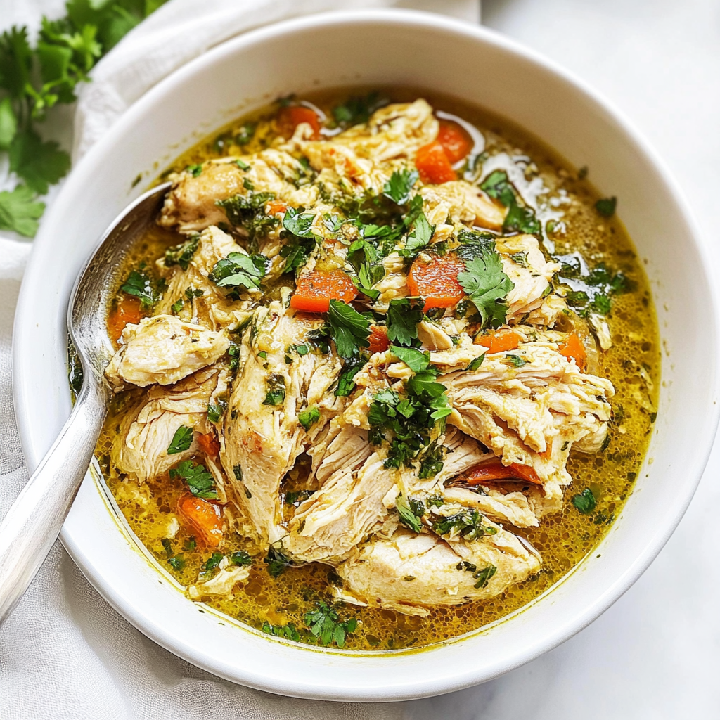 Recipe preparation for Instant Pot Salsa Verde Chicken