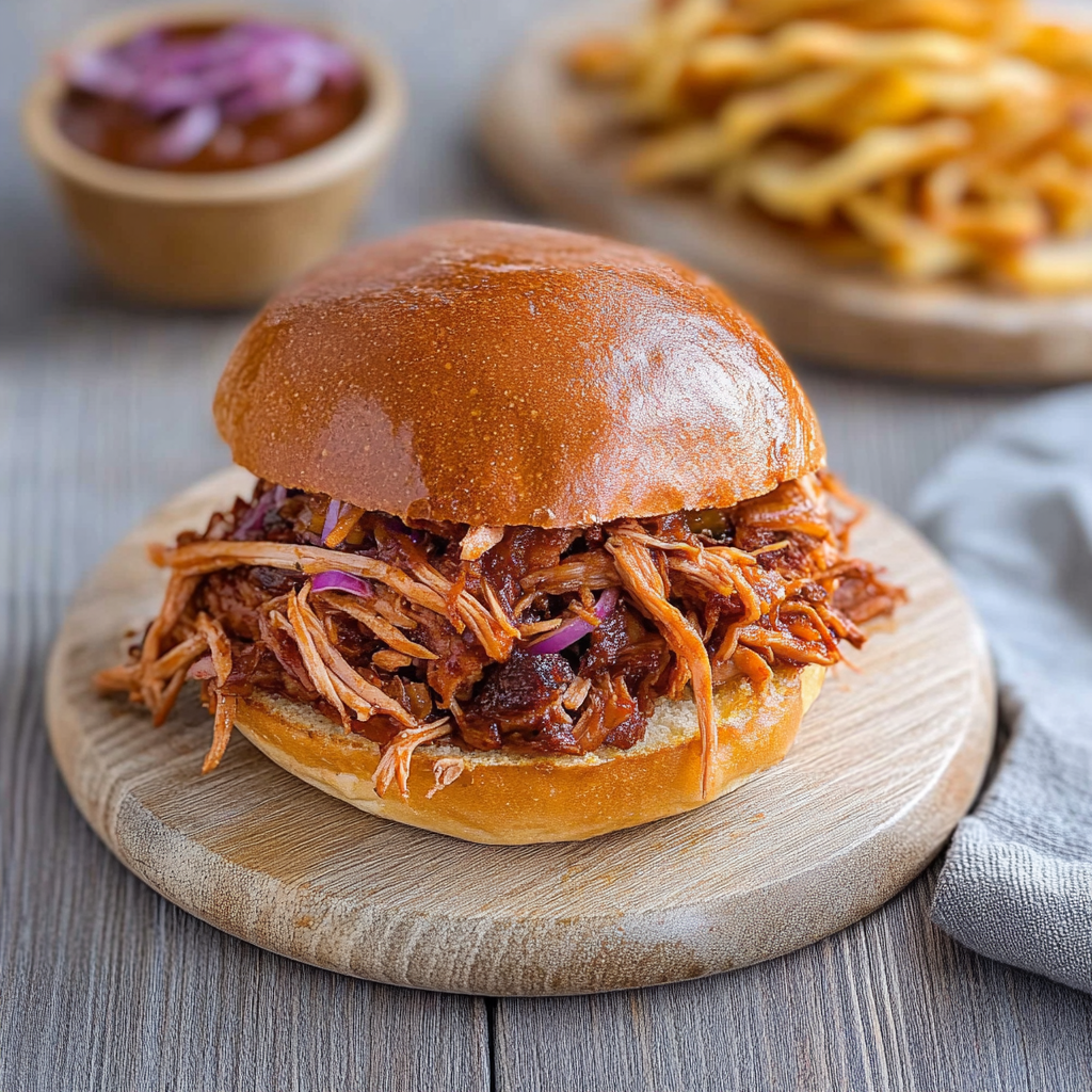 Recipe preparation for Pulled Pork