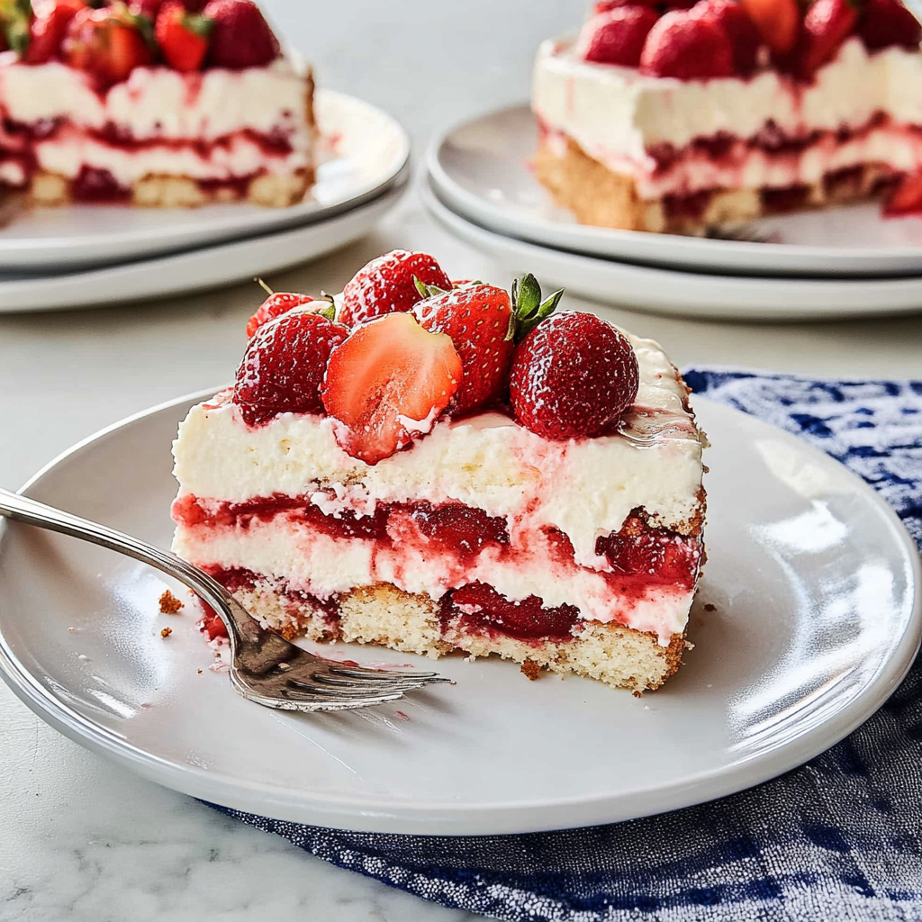 Recipe preparation for Strawberry Tiramisu