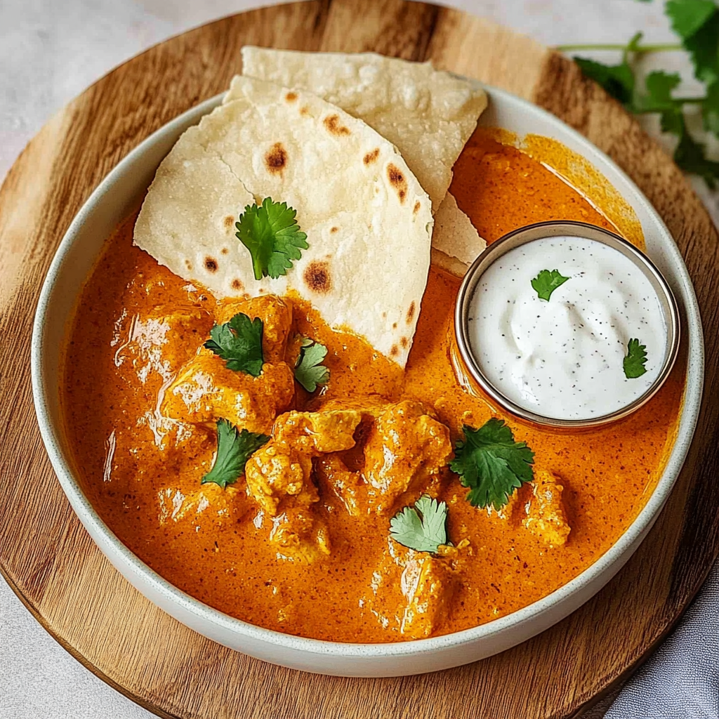 Recipe preparation for Thermomix Butter Chicken